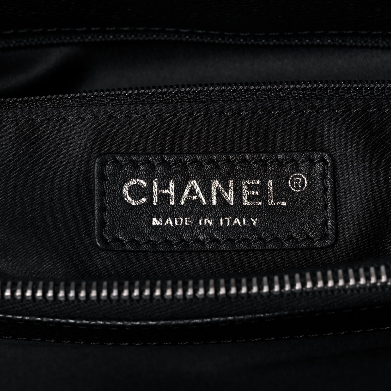 Chanel Caviar Quilted Grand Shopping Tote GST Black 6 of 11