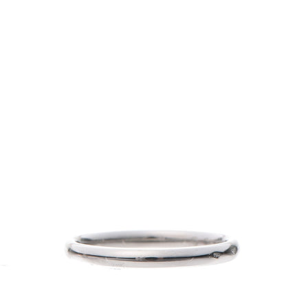 Chanel Platinum Diamond Band Ring 52 6 3 of 6