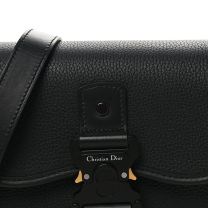 Christian Dior Grained Calfskin Mini Gallop Bag With Strap Black 7 of 9