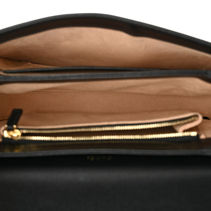 Gucci Azalea Calfskin Horsebit 1955 Shoulder Bag Black 5 of 11