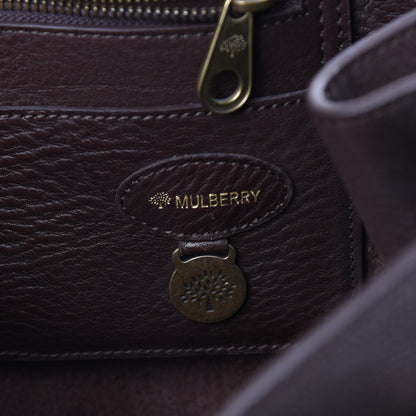Mulberry Classic Grain Bayswater Chocolate 6 of 9