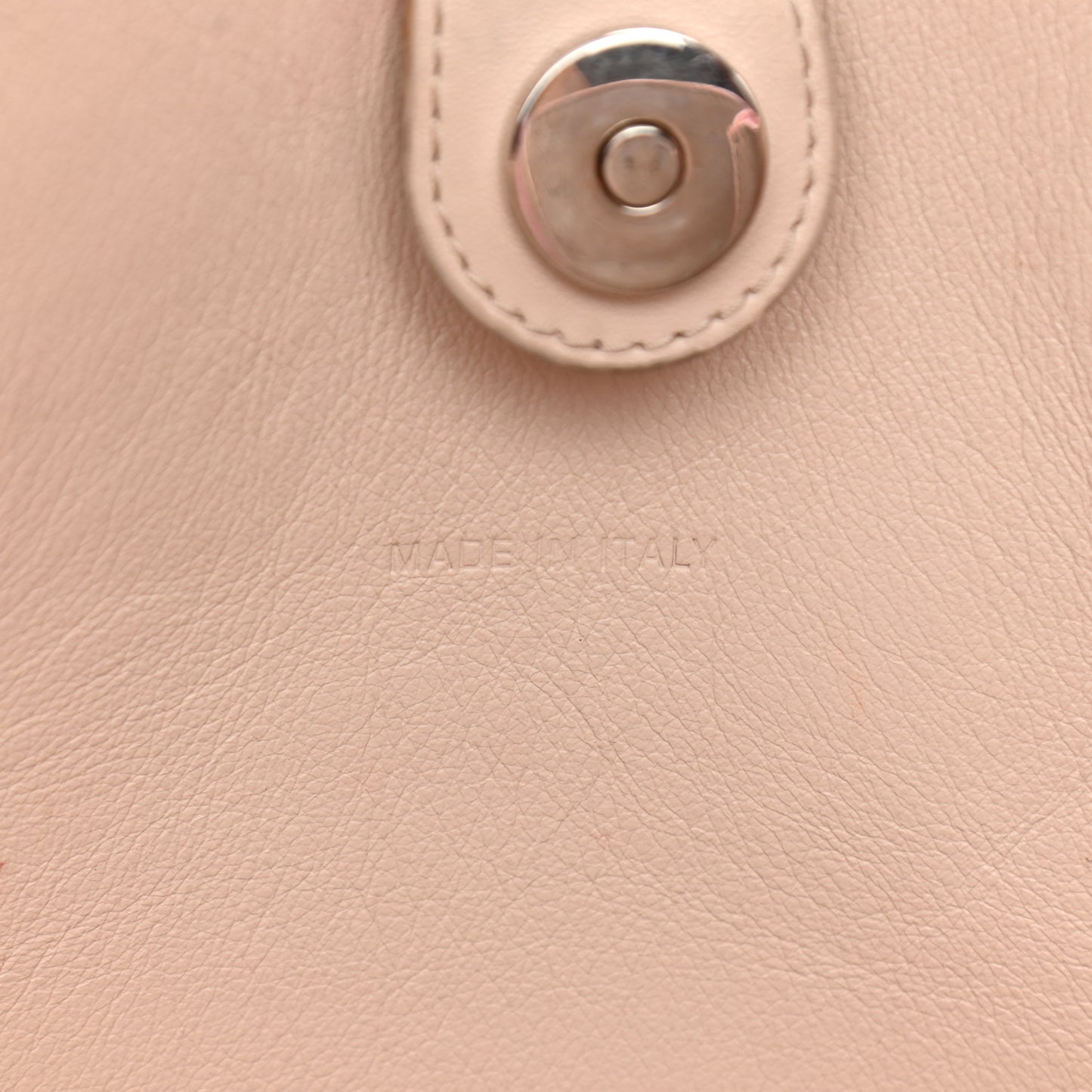 Calfskin Small Addict Shopping Tote Pink