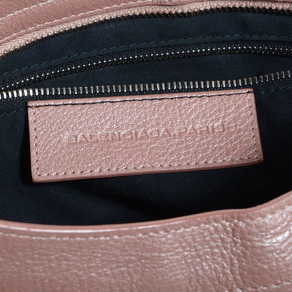 Balenciaga Pearlescent Goatskin Classic Palladium Hardware City Rose Rose Light 6 of 12