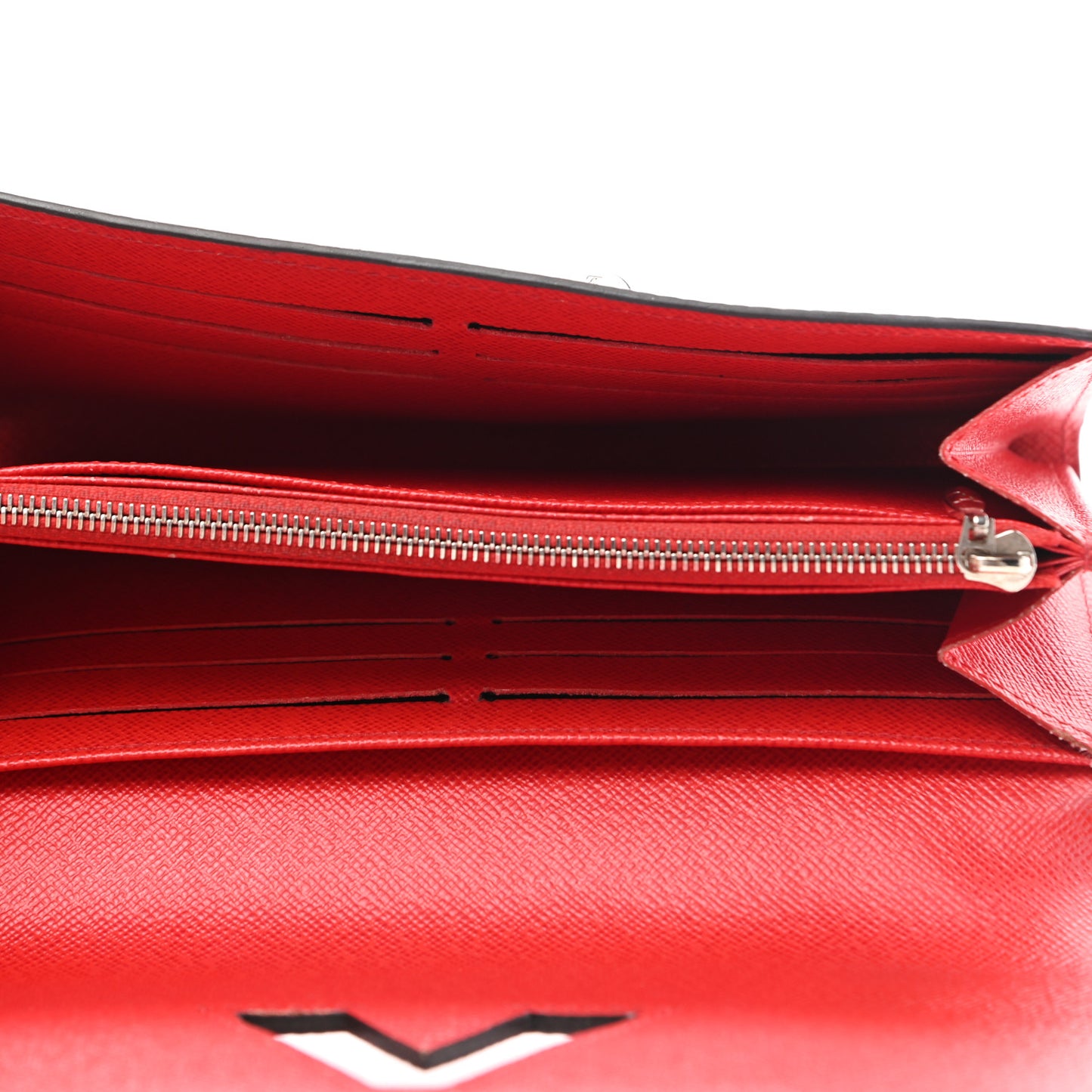 Epi Twist Wallet Coquelicot