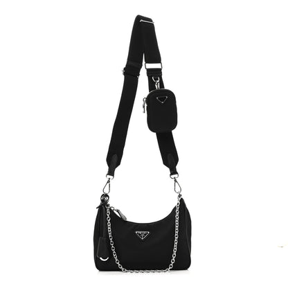 Prada Nylon Re-Edition 2005 Shoulder Bag Black 1 of 9