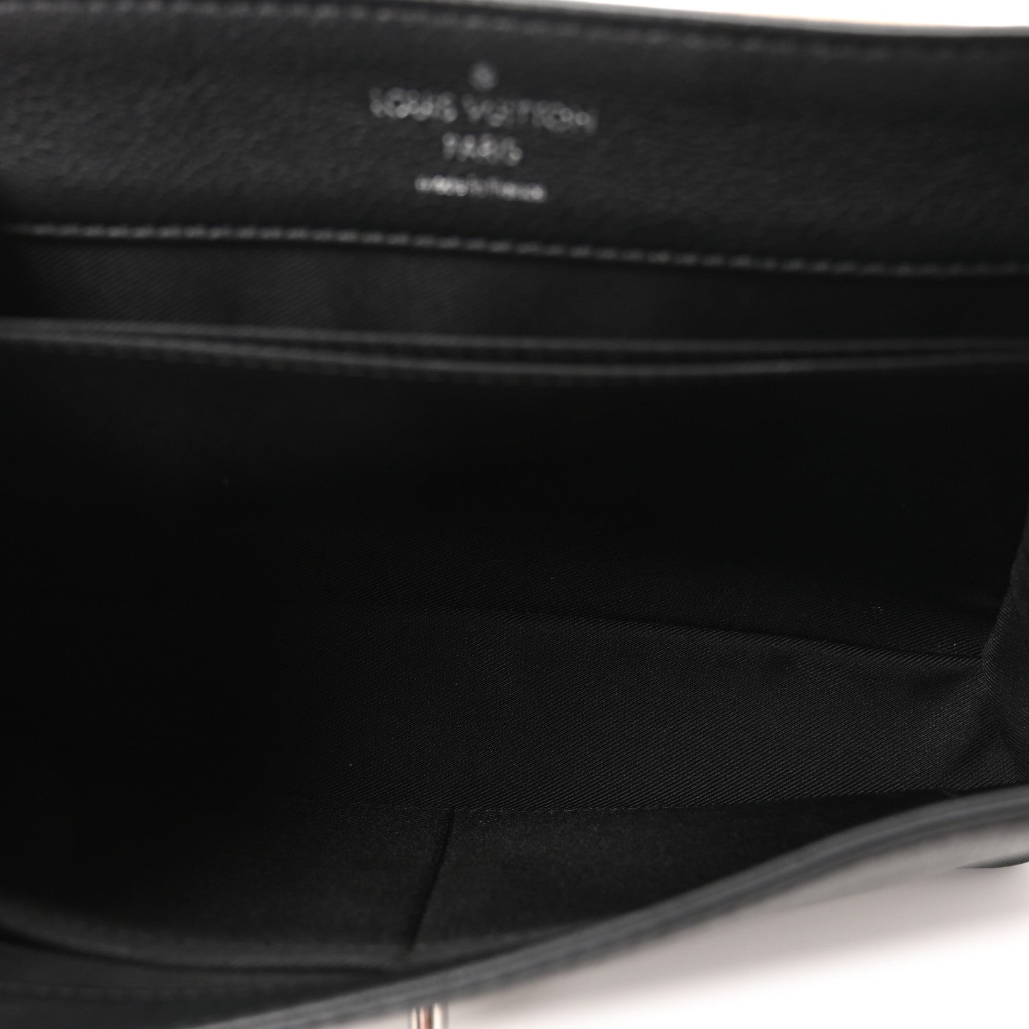 Louis Vuitton Soft Calfskin Lockme II Top Handle Vanille Black 5 of 9