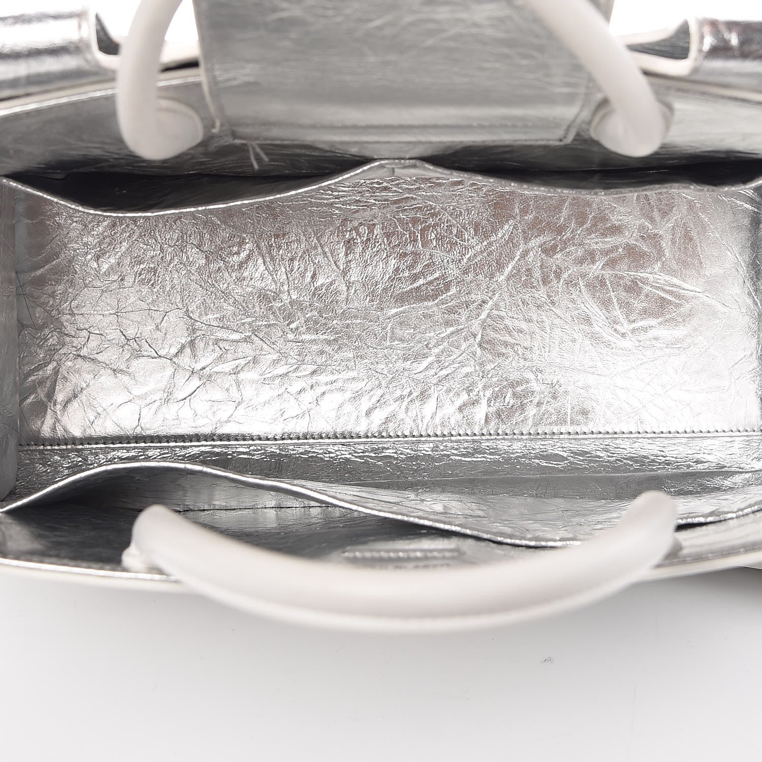 Christian Dior Metallic Calfskin Large Diorever Flap Silver 5 of 10