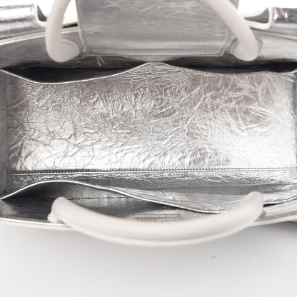 Christian Dior Metallic Calfskin Large Diorever Flap Silver 5 of 10