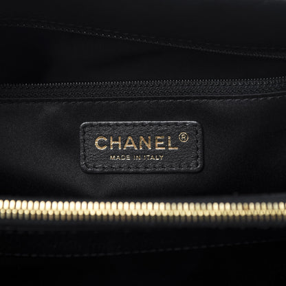 Chanel Caviar Quilted Grand Shopping Tote GST Black 6 of 14
