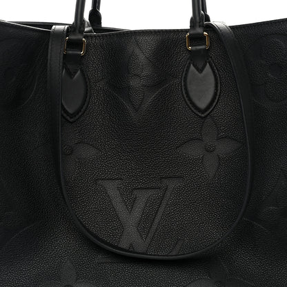 Louis Vuitton Empreinte Monogram Giant Onthego GM Black 6 of 13