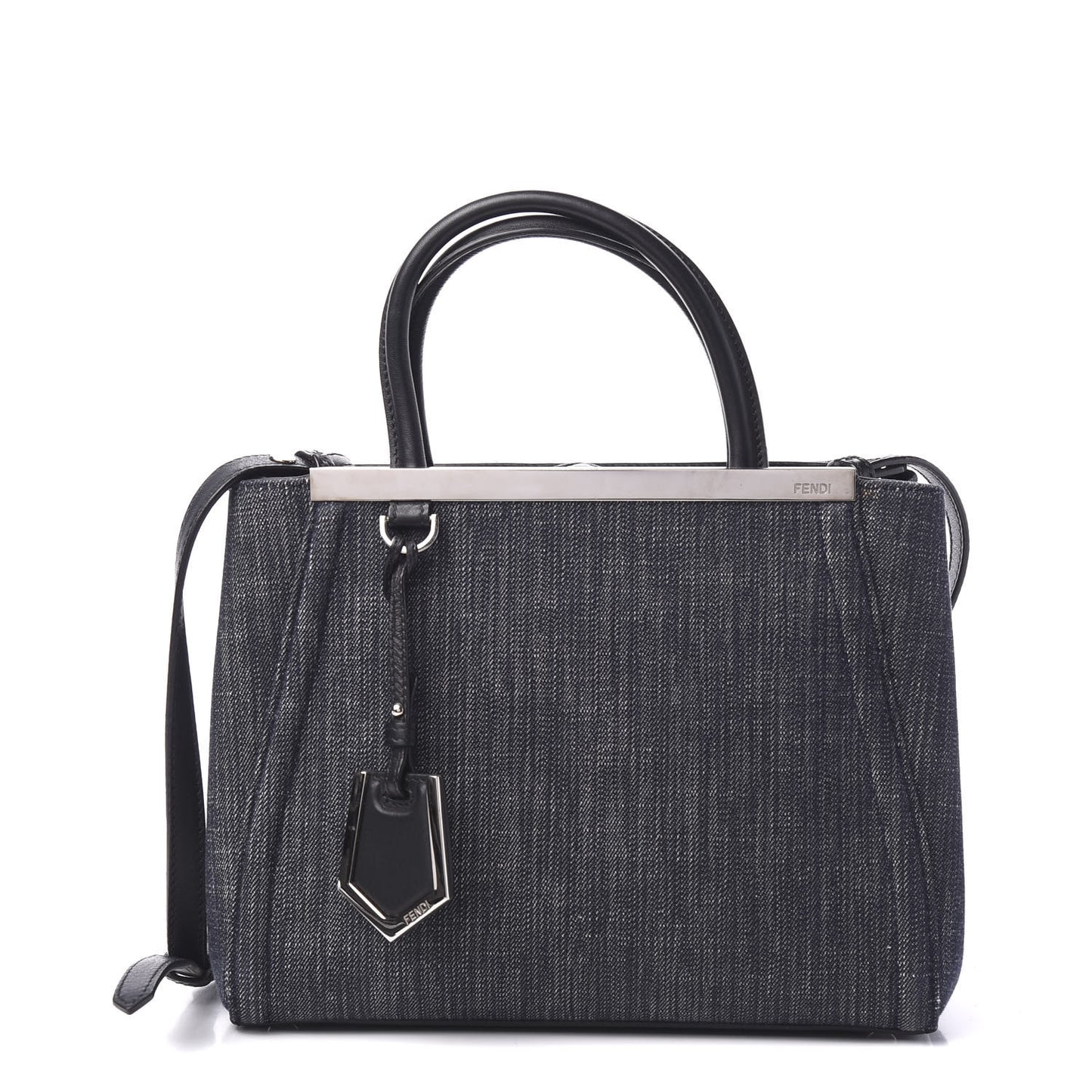 Denim Petite 2Jours Tote Blue Black