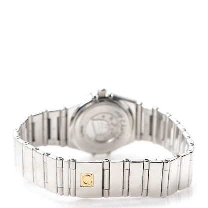 Omega Stainless Steel Diamond 22mm Constellation My Choice Quartz Watch Black 1566.56.00 3 of 6