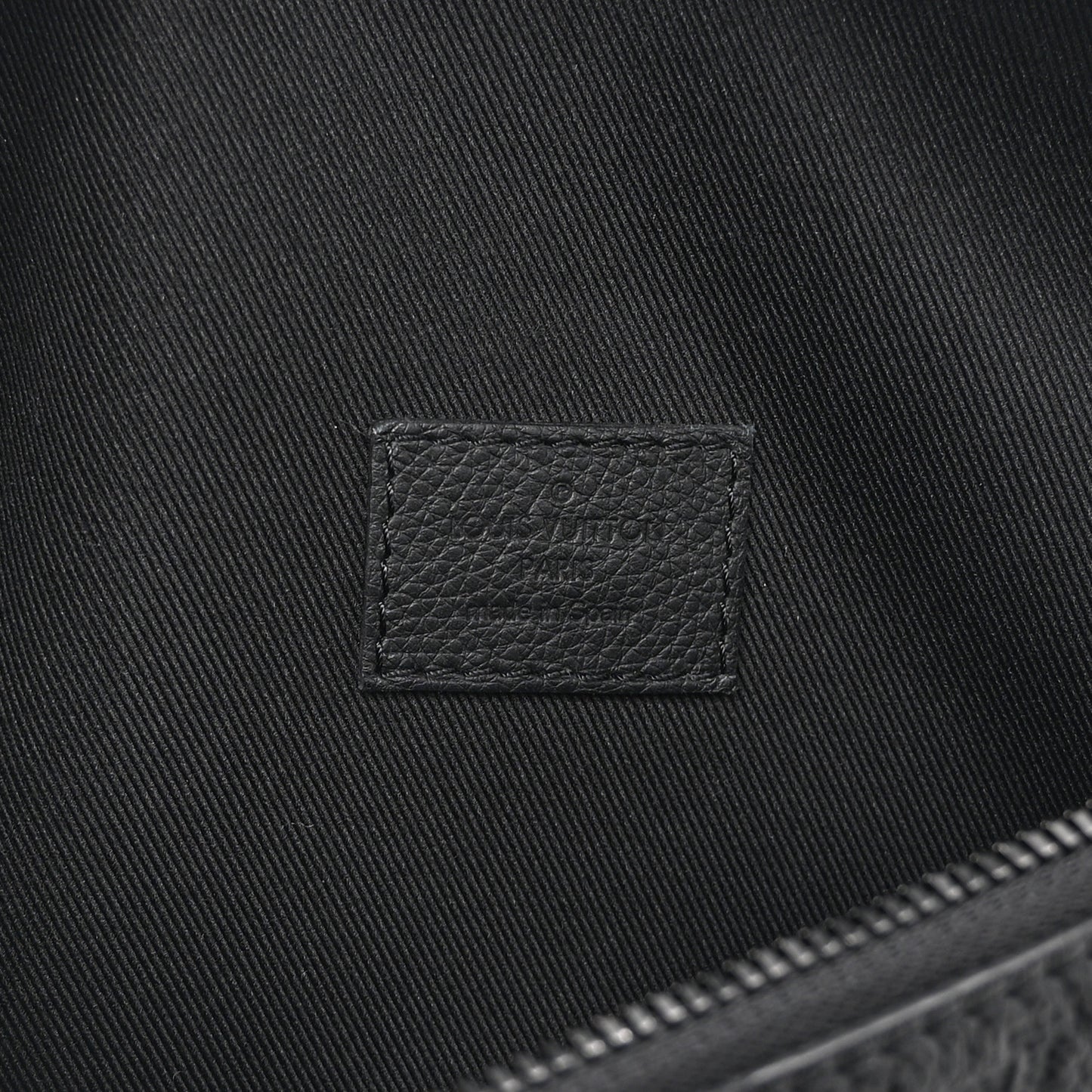 Calfskin Monogram Shadow Discovery Bumbag Black