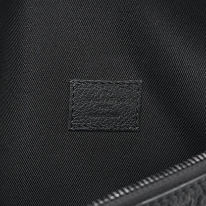 Louis Vuitton Calfskin Monogram Shadow Discovery Bumbag Black 6 of 8