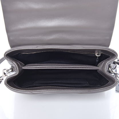 Saint Laurent Calfskin Y Quilted Monogram Toy Loulou Crossbody Bag Earth 5 of 11