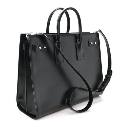 Saint Laurent Calfskin Large Thin Sac De Jour Black 3 of 11