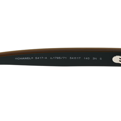 Chanel Acetate Square Sunglasses 5417 Green 5 of 8