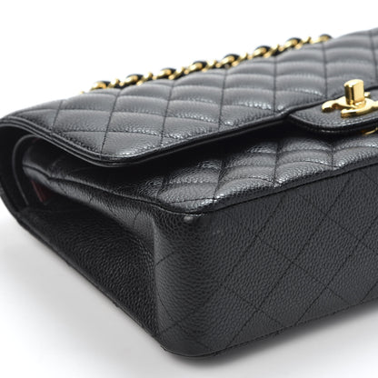 Chanel Caviar Quilted Medium Double Flap Black 5 of 9