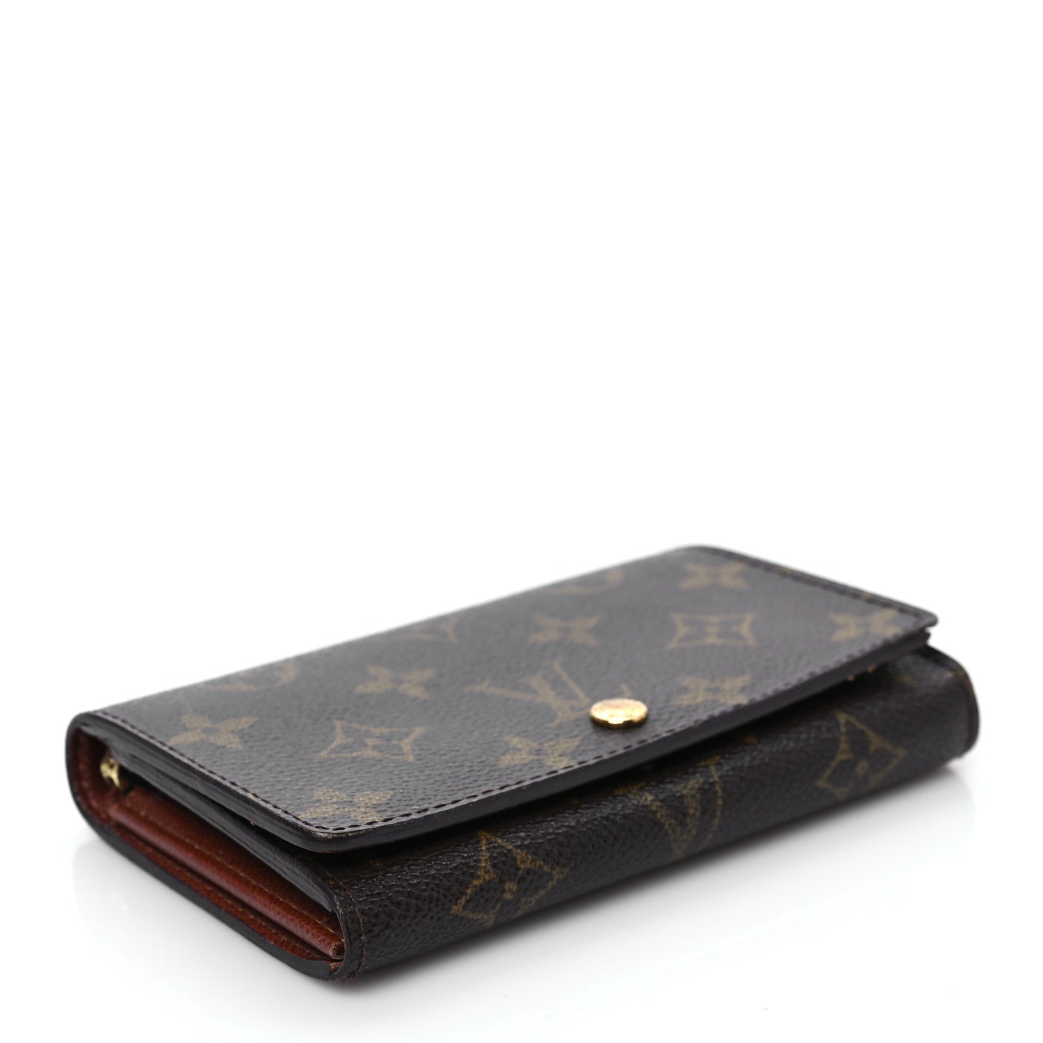 Louis Vuitton Monogram Porte-Monnaie Tresor Wallet 4 of 8