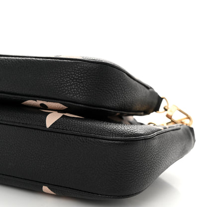 Louis Vuitton Empreinte Monogram Giant Multi Pochette Accessories Black Beige 10 of 10
