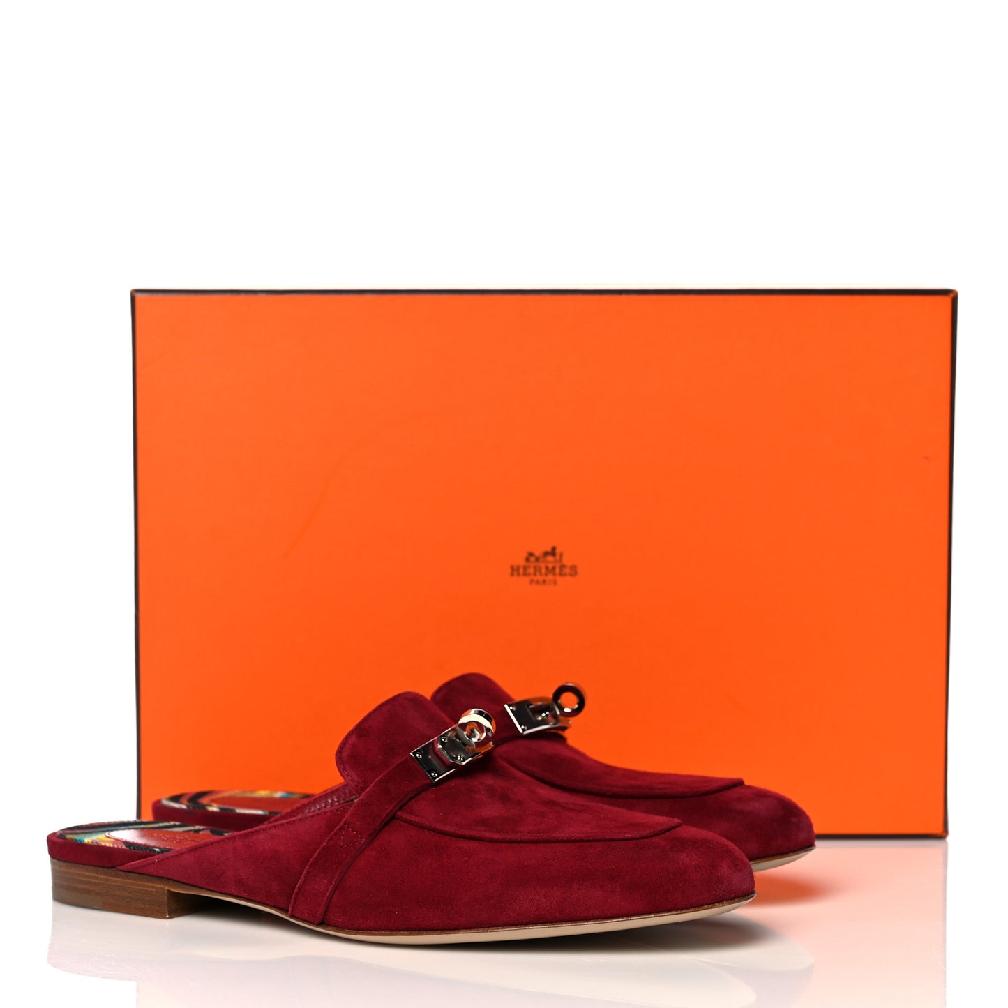 Velvet Goatskin Womens Oz Mules 36.5 Rouge Tibetain