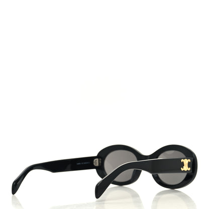 Celine Acetate Triomphe 01 Sunglasses CL 40194U Black 4 of 7