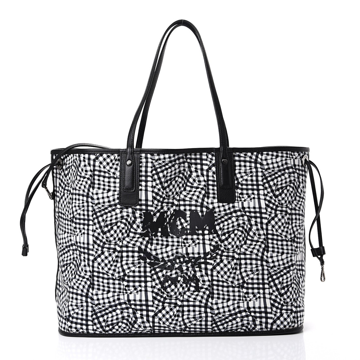 Visetos Large Liz Reversible Shopper Tote Black