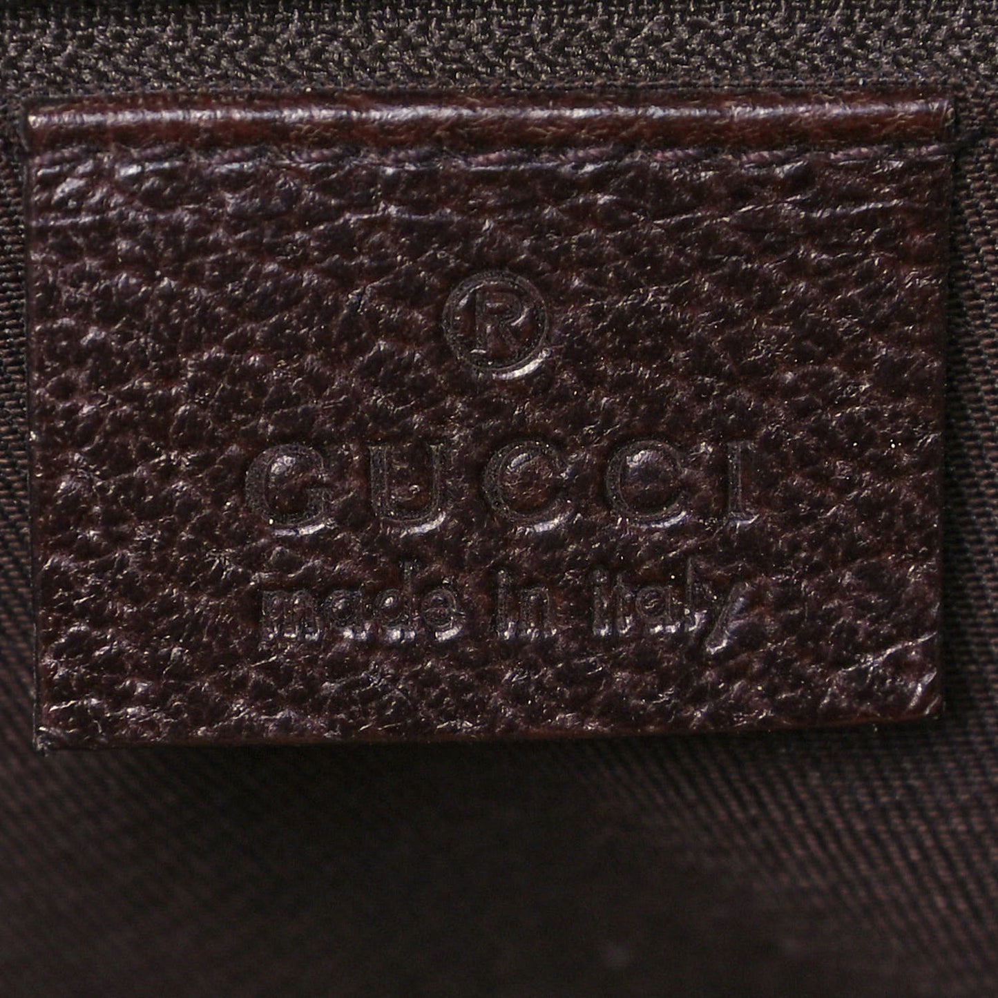 Monogram Web Small Flat Messenger Bag Brown