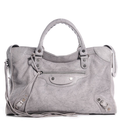 Balenciaga Agneau Marble Hardware City Grey 1 of 9