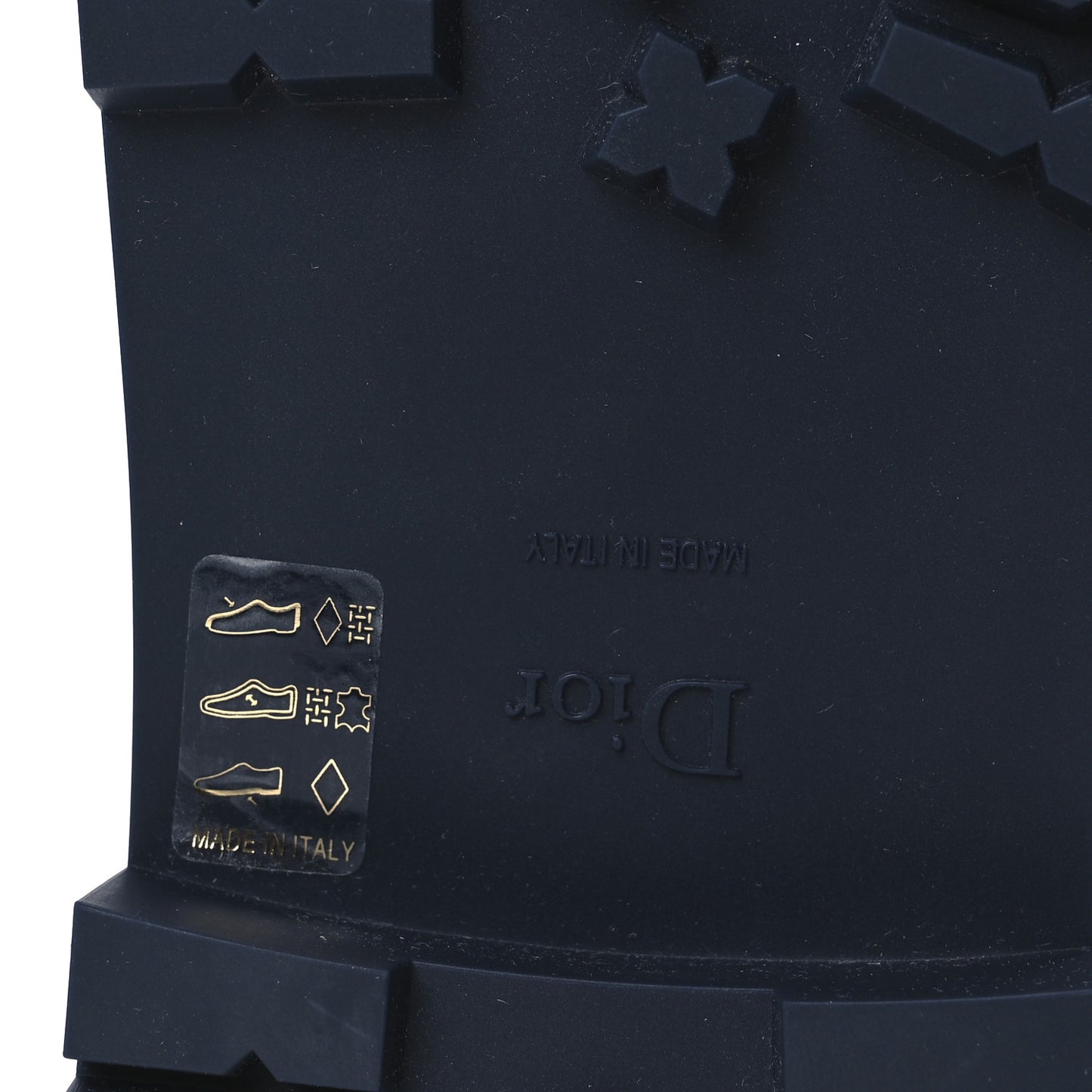Rubber Diorcamp Low Boots 41 Indigo