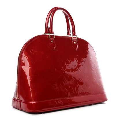 Louis Vuitton Vernis Alma GM Pomme D'Amour 2 of 4