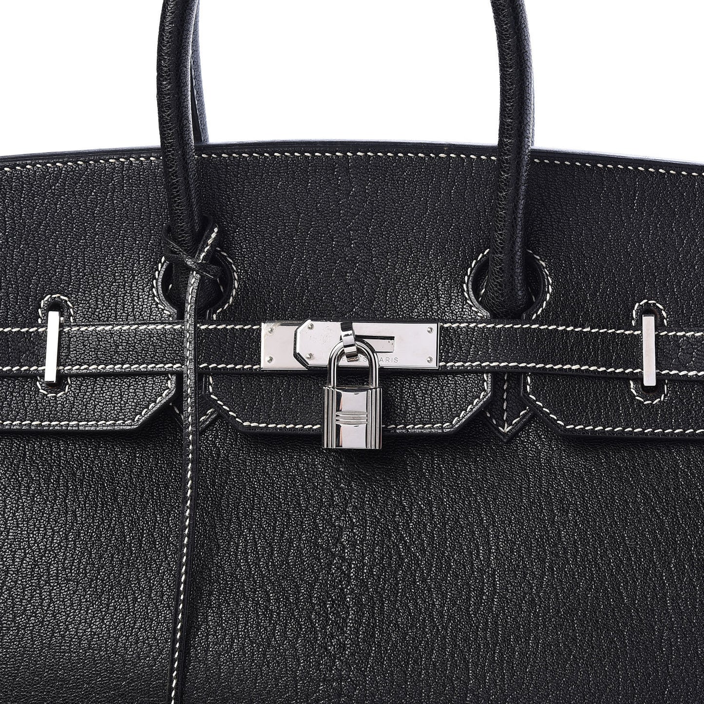 Chevre de Coromandel Birkin 35 Black