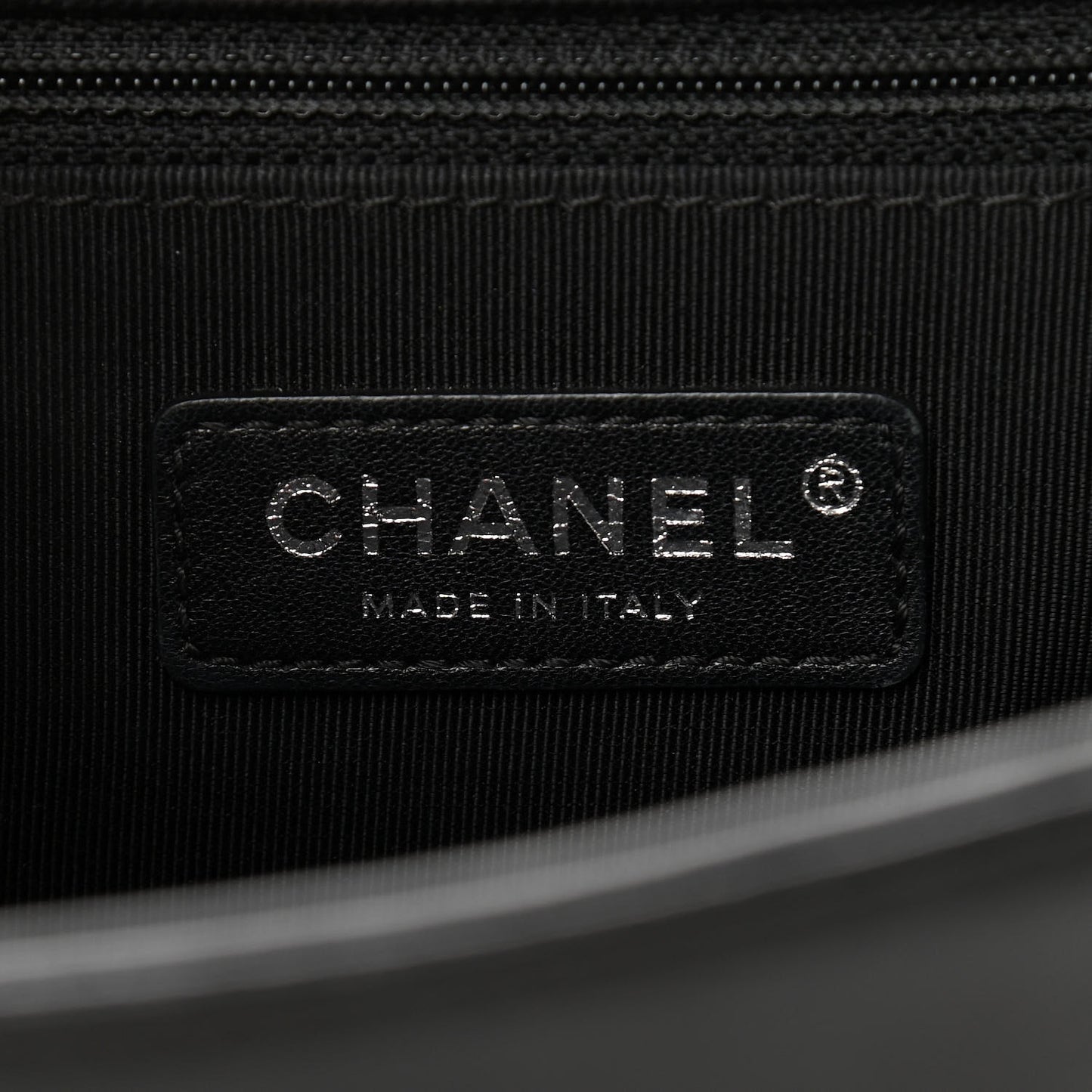 Lambskin Quilted New Medium Boy Flap Black