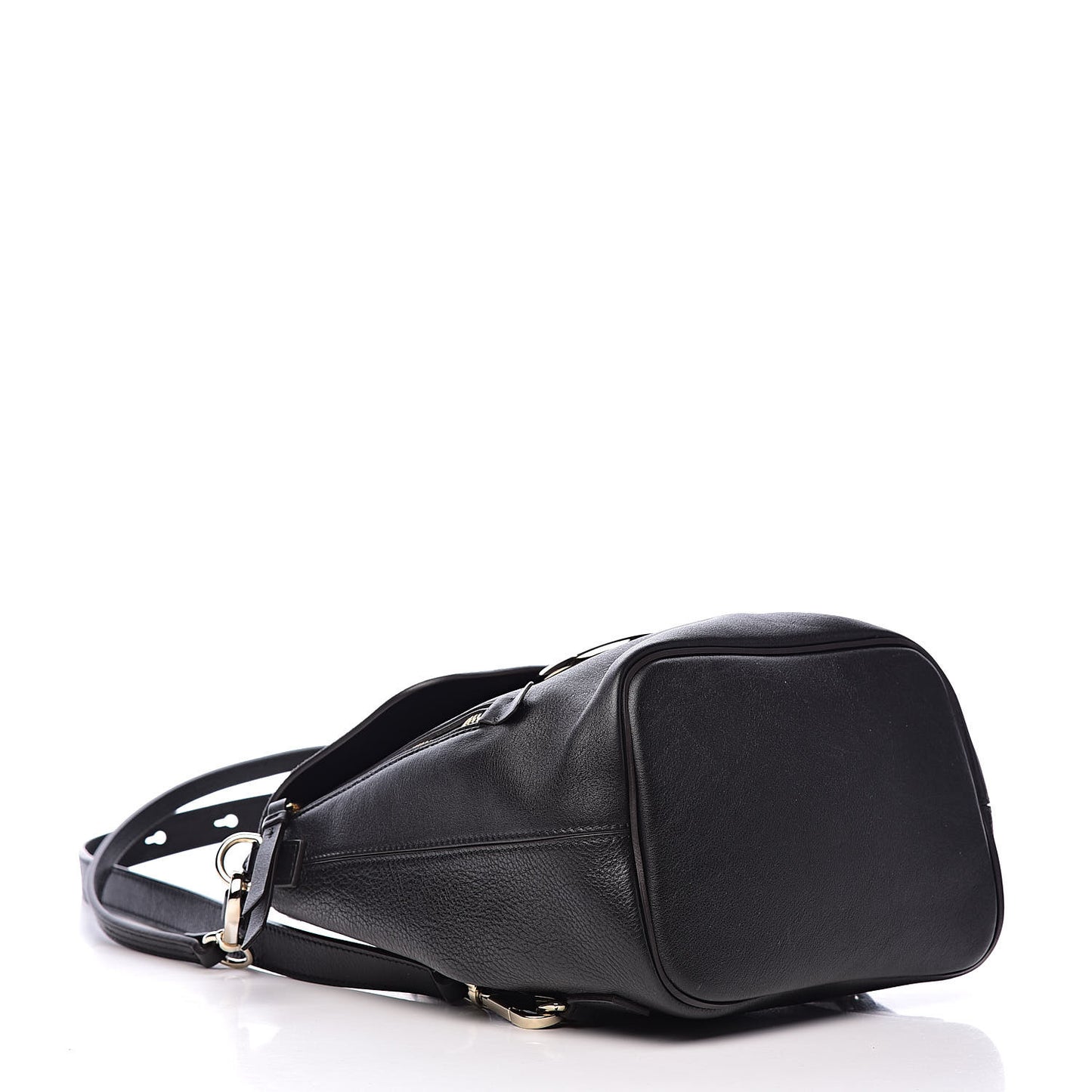 Suede Calfskin Small Faye Backpack Black