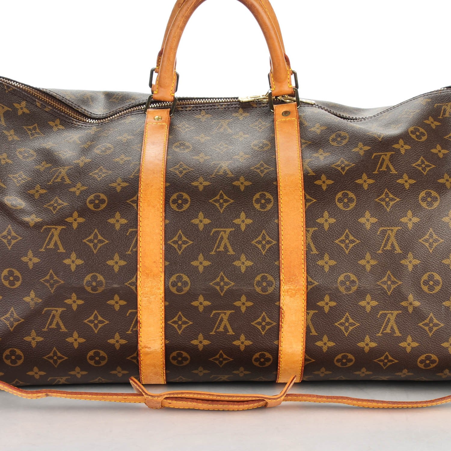 Louis Vuitton Monogram Keepall Bandouliere 55 10 of 12