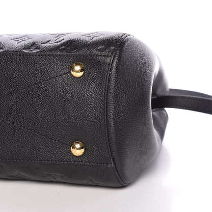 Louis Vuitton Empreinte Montaigne MM Black 10 of 12