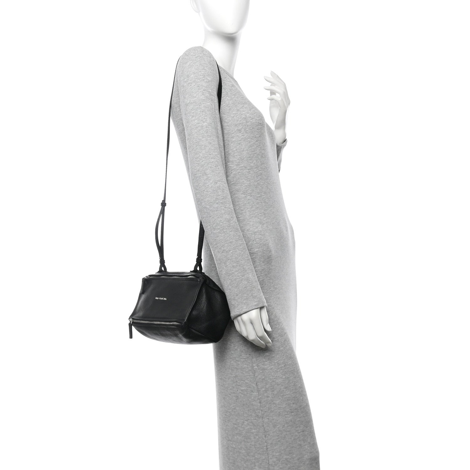 Givenchy Sugar Goatskin Mini Pandora Black 2 of 10