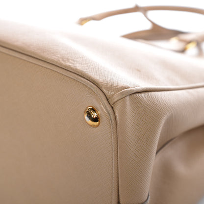 Prada Saffiano Medium Galleria Double Zip Tote Sabbia 14 of 17