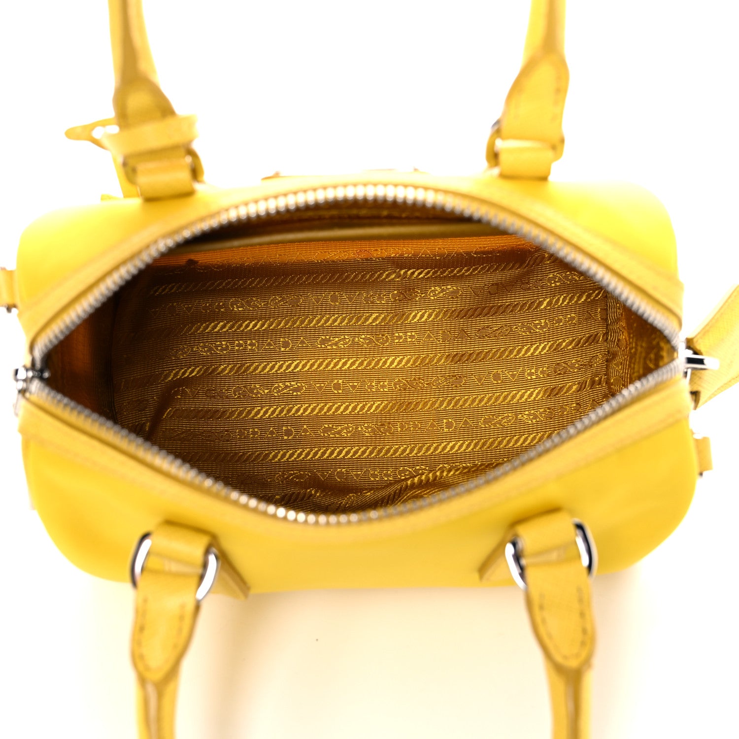 Prada Nylon Re-Edition Shoulder Bag Giallo 5 of 18