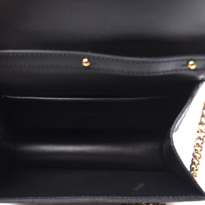 Dolce & Gabbana Moire Pearl Embellished Small Devotion Top Handle Bag Black 4 of 9