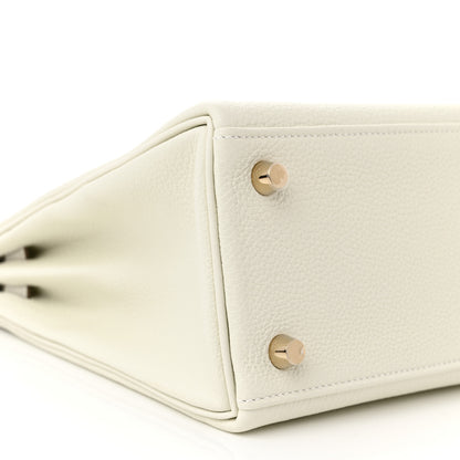 Hermes Togo Kelly Retourne 25 Mushroom 9 of 11
