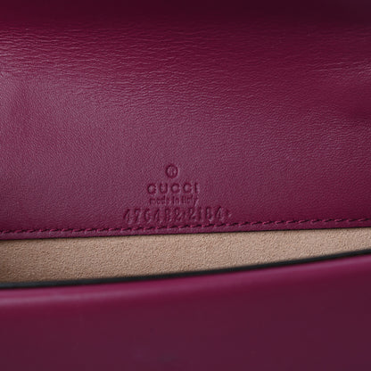 Gucci Velvet Super Mini Dionysus Shoulder Bag Fuchsia Violet Cyclamen 6 of 9