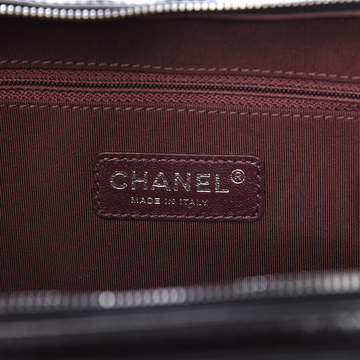 Chanel Lambskin Quilted Small Coco Boy Camera Case Black 7 of 11