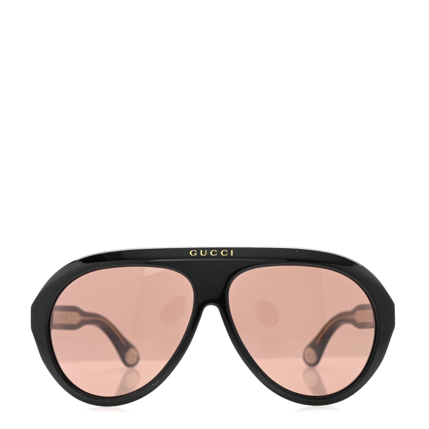 Gucci Double G Navigator Sunglasses GG0479S Black 2 of 8