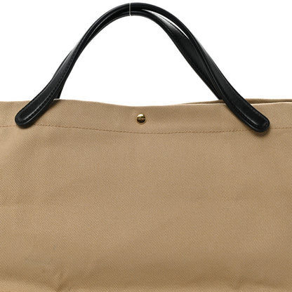 The Row Cotton Twill East West Idaho Tote Beige 7 of 9