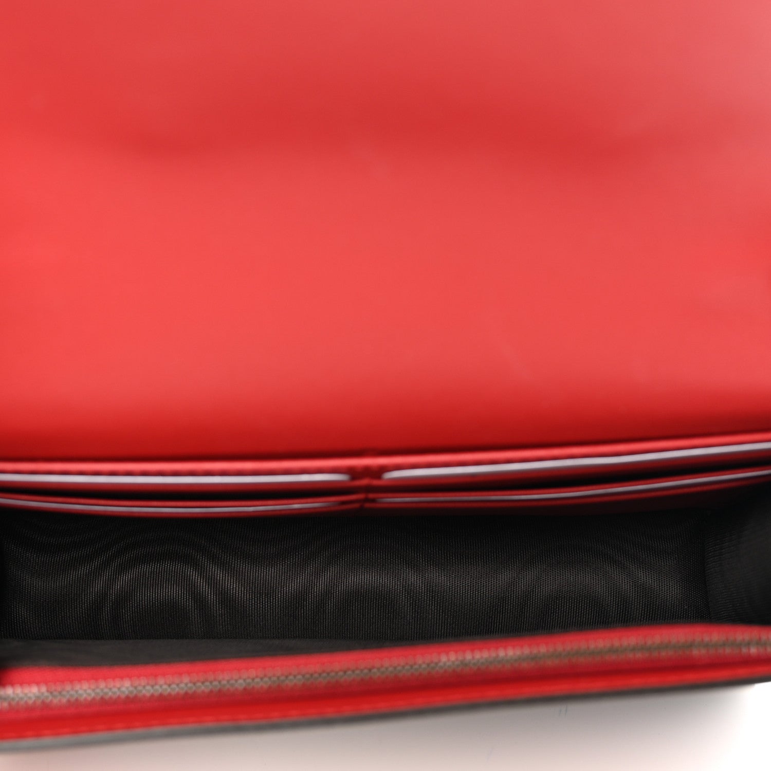Gucci Calfskin Queen Margaret Chain Wallet Blue Agata Hibiscus Red Mystic White 5 of 9