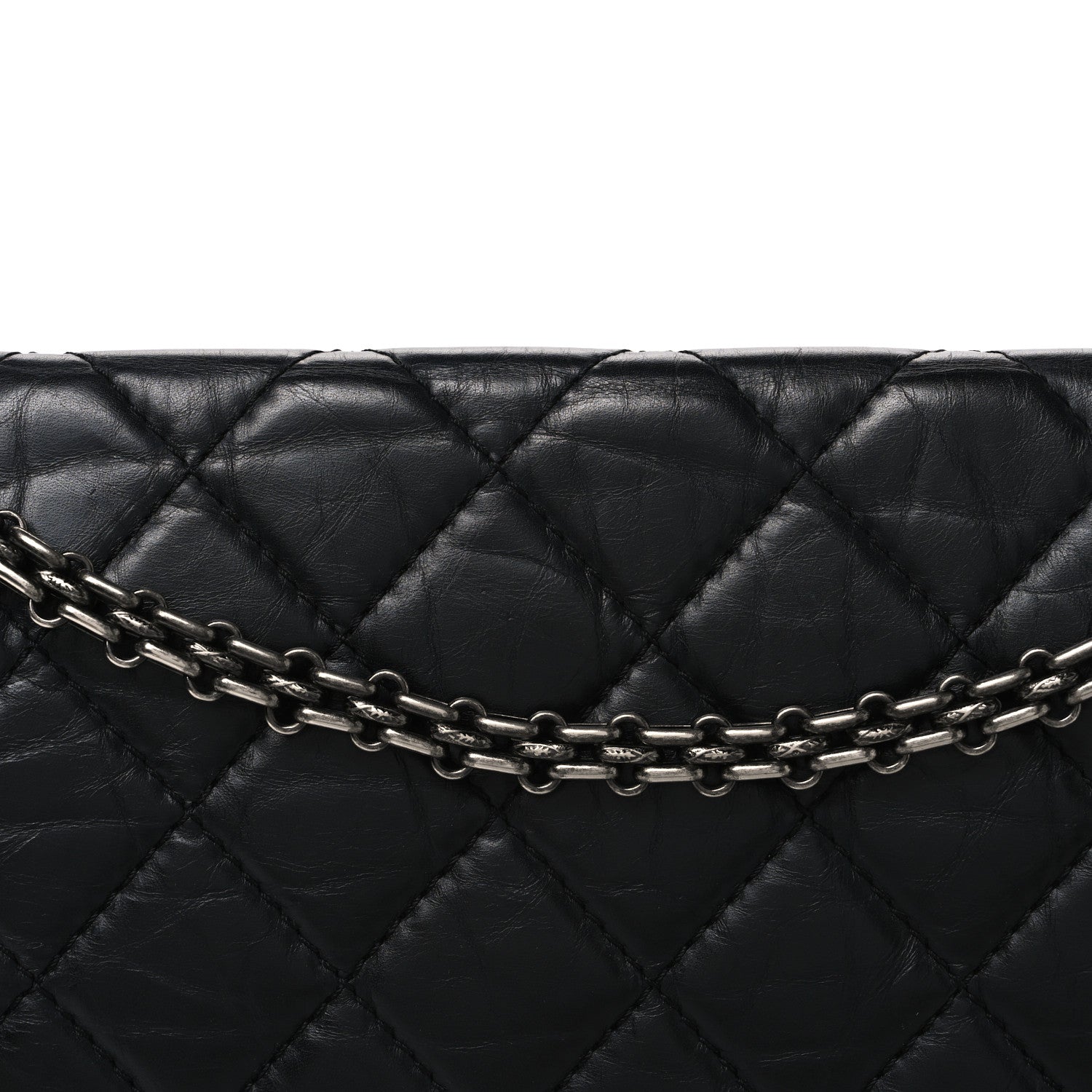 Chanel Aged Calfskin Quilted 2.55 Reissue 227 Flap Black 8 of 11