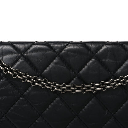 Chanel Aged Calfskin Quilted 2.55 Reissue 227 Flap Black 8 of 11