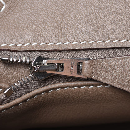 Hermes Swift Birkin 25 Etoupe 18 of 28
