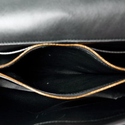 Balenciaga Grained Calfskin BB Round Shoulder Bag Black 6 of 12